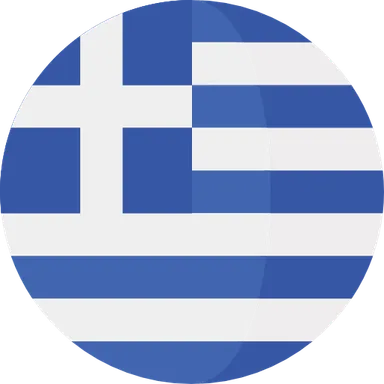 Ελληνική σημαία για την αλλαγή της γλώσσας